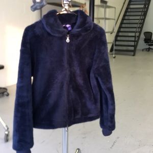 Fuzzy Fleece jacket.
